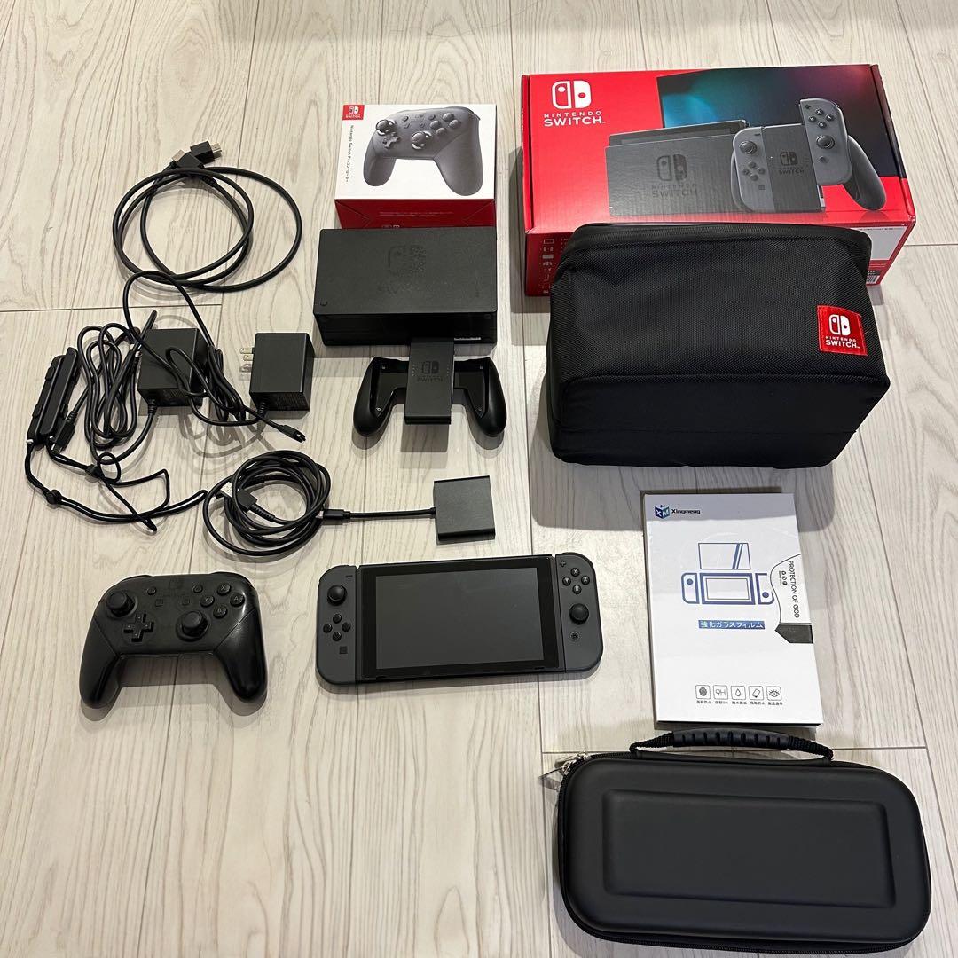 Nintendo Switch 本体 プロコン 簡易ドック ケース セット Nintendo Switch 本体 プロコン 簡易ドック ケース セット g04-10a_3.jpg