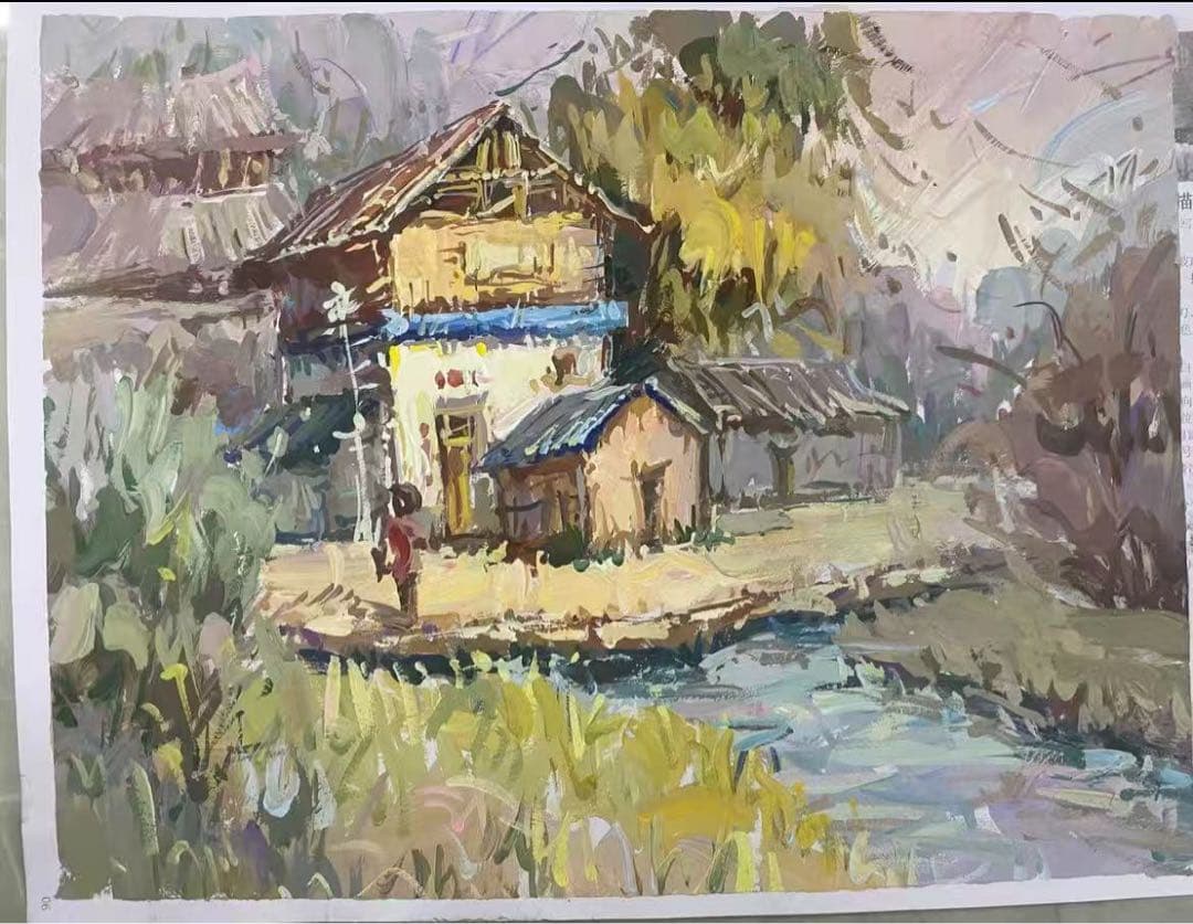 油彩風景画 :/