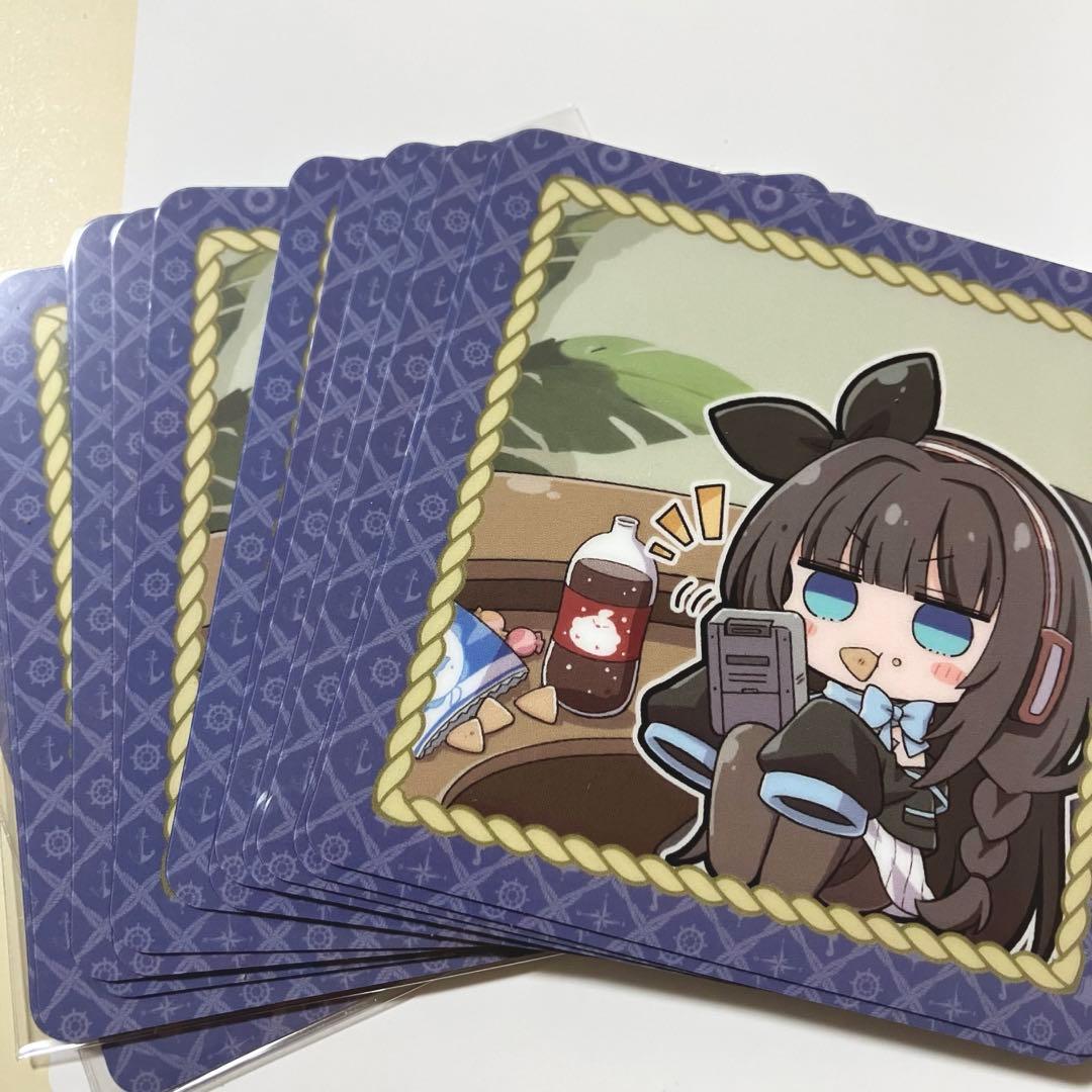 アズールレーン　ロングアイランド　コースター　ノベルティ14枚セット 2026年最新】アズールレーン コースターの人気アイテム - メルカリ