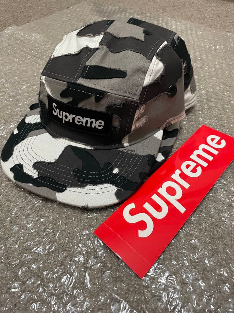 Supreme Layered Camo Camp Cap 新品未使用 - メルカリ
