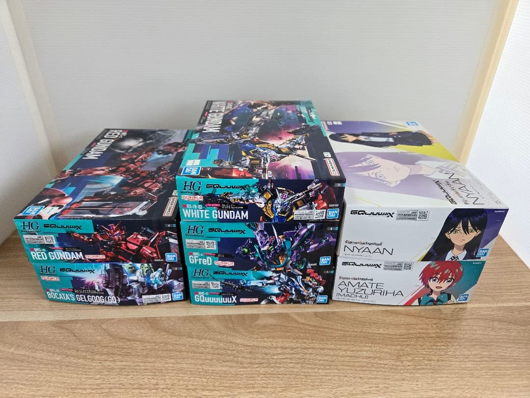 HG ジークアクス プラモデル 7個 新構造満載！！ ガンプラ ガンダムシークアクス HGジークアクス