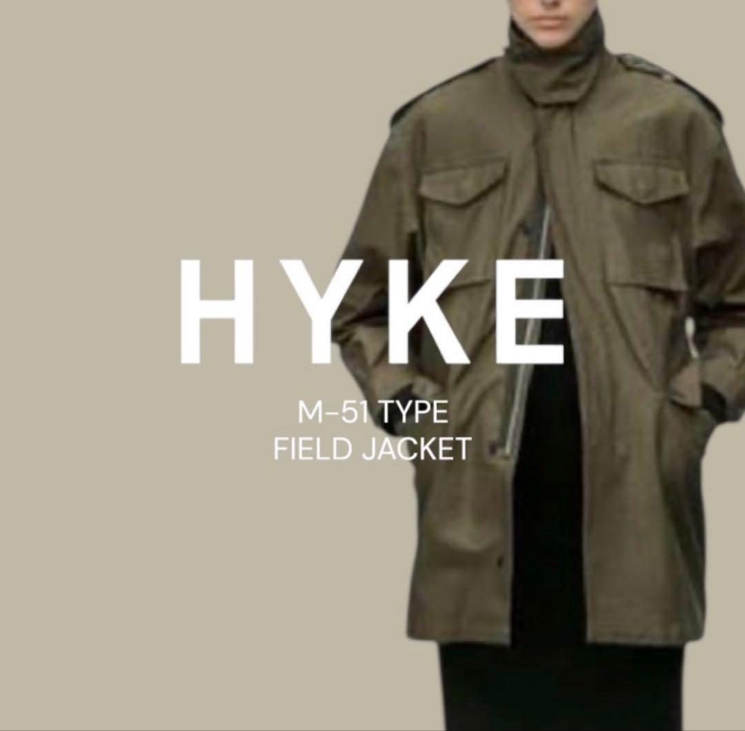 HYKE(ハイク) M-51 BIG-FITミリタリージャケット★美品 HYKE（ハイク）の「＜HYKE（ハイク）＞ M-51 BIG FIT フィールド