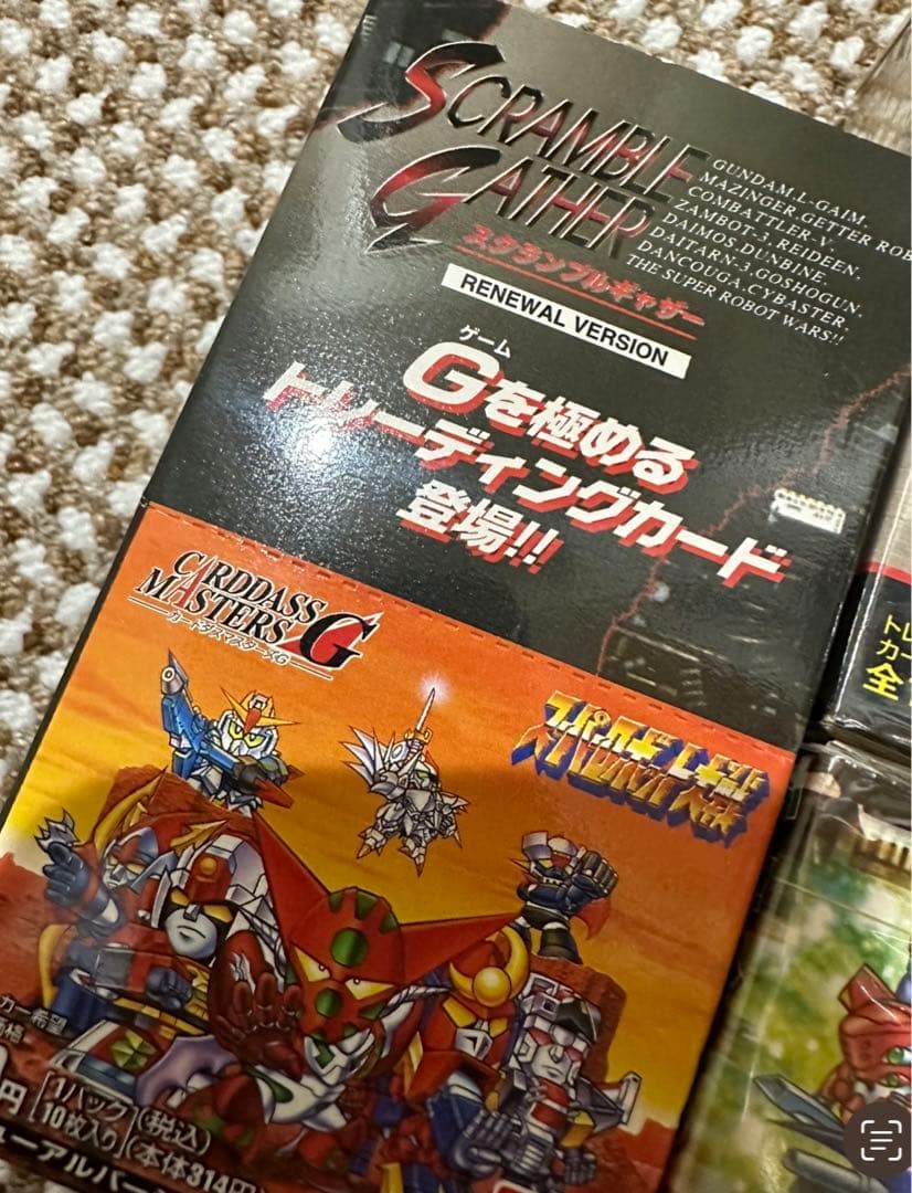 激レア　スーパーロボット大戦スクランブルギャザーscramble gather Amazon.co.jp: スーパーロボット大戦 スクランブルギャザー
