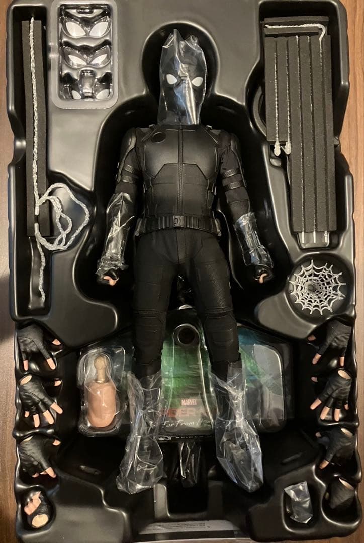 ホットトイズ　スパイダーマン　ステルススーツ　ファーフロムホーム　マーベル