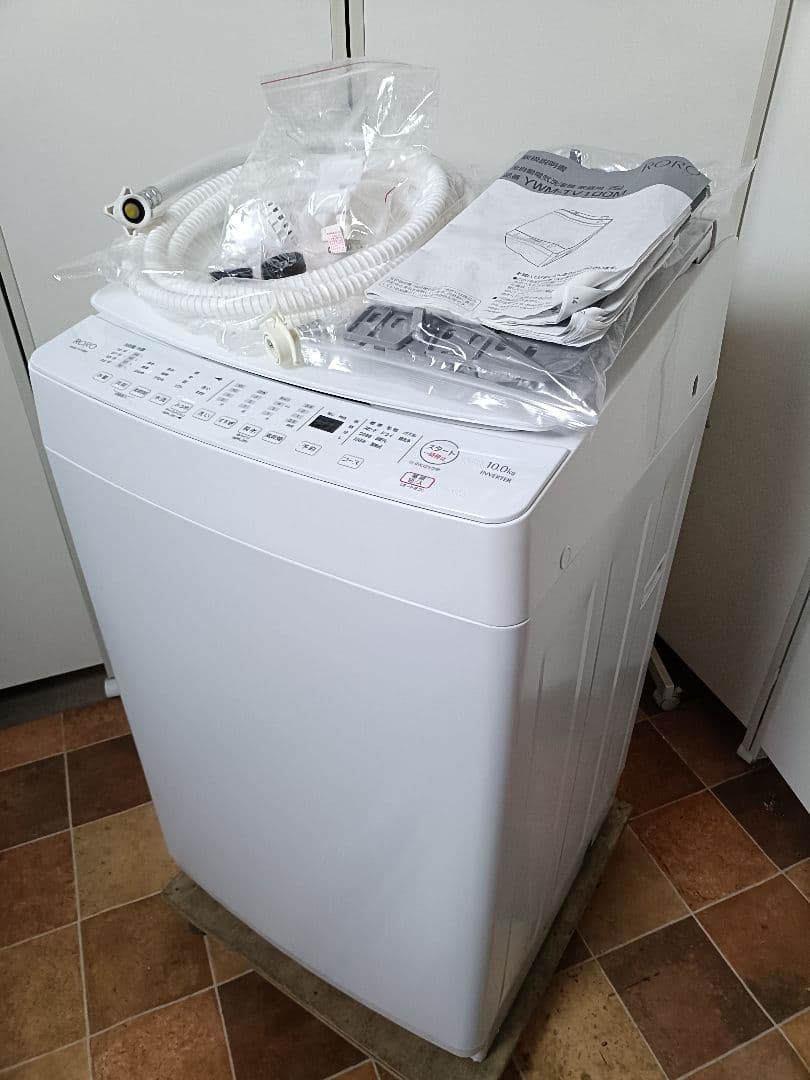ヤマダ電気 YWM-TV100M 全自動洗濯機 10kg 25年製