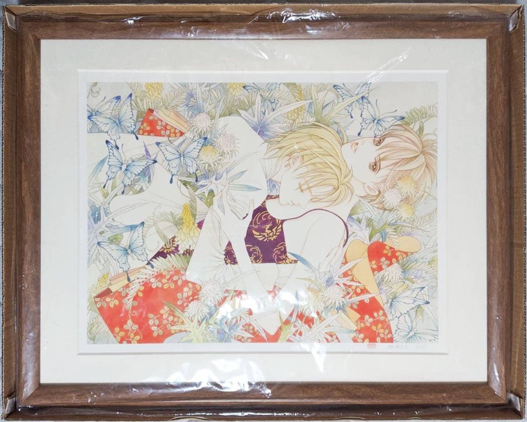 Lala35周年記念 複製原画 輝夜姫 清水玲子 直筆サイン シリアルナンバー入