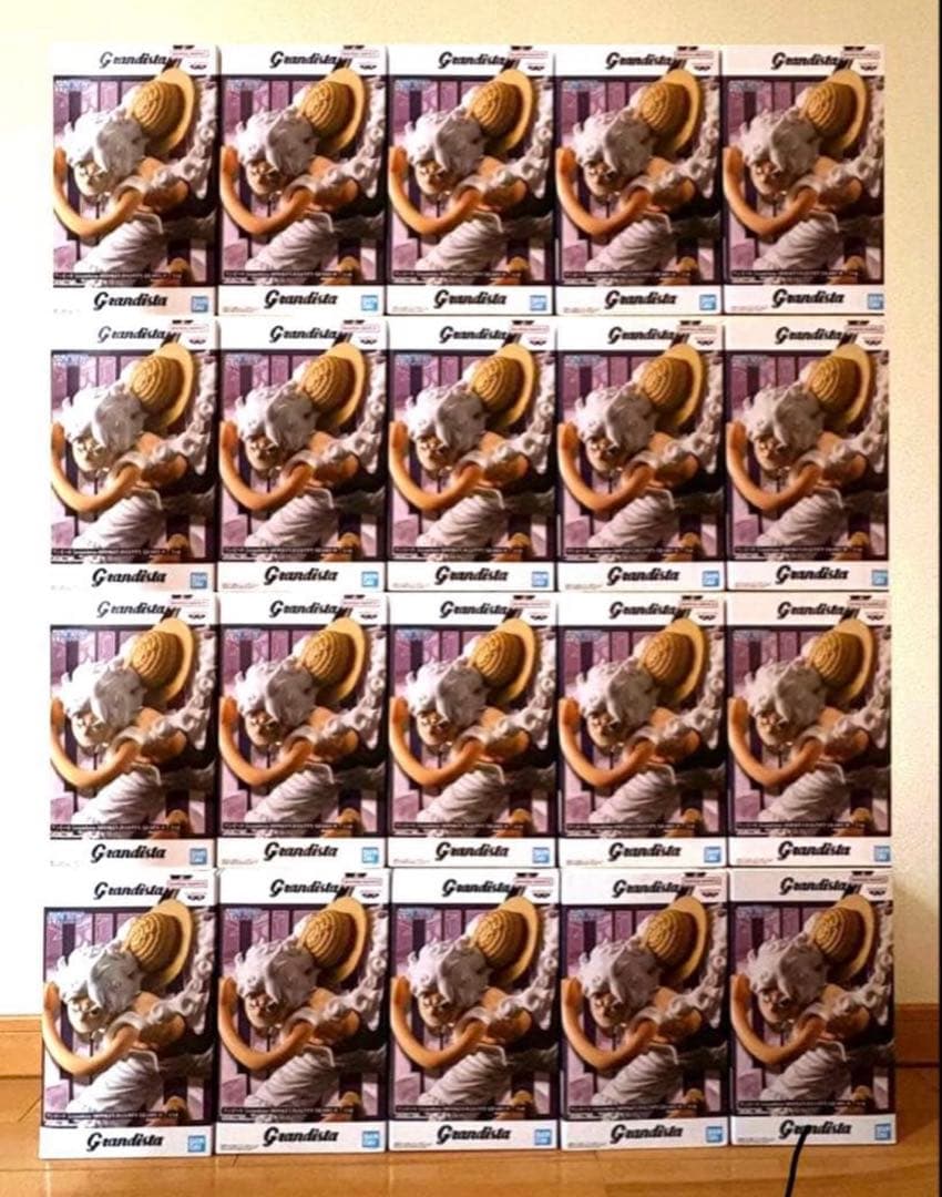 ワンピース ニカ GEAR5 ルフィ Grandistaフィギュア　20個セット