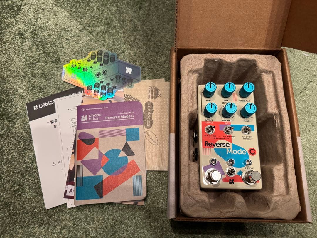 【極美品】Chase Bliss Audio Reverse Mode C 限定
