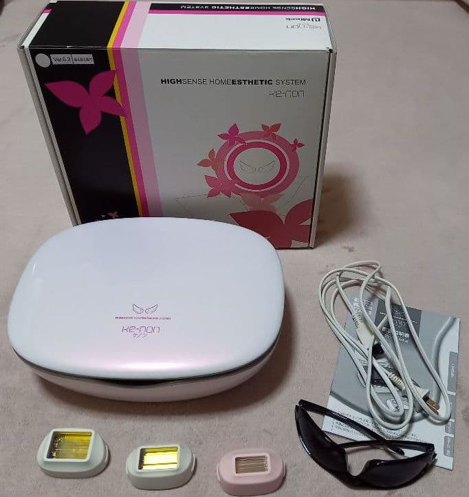 Ver.6.3　ラージ/エクストラ/スキン 脱毛器　パールホワイト BRAUN（ブラウン） 脱毛器 光美容器 を手掛ける 女性 公式 シルク
