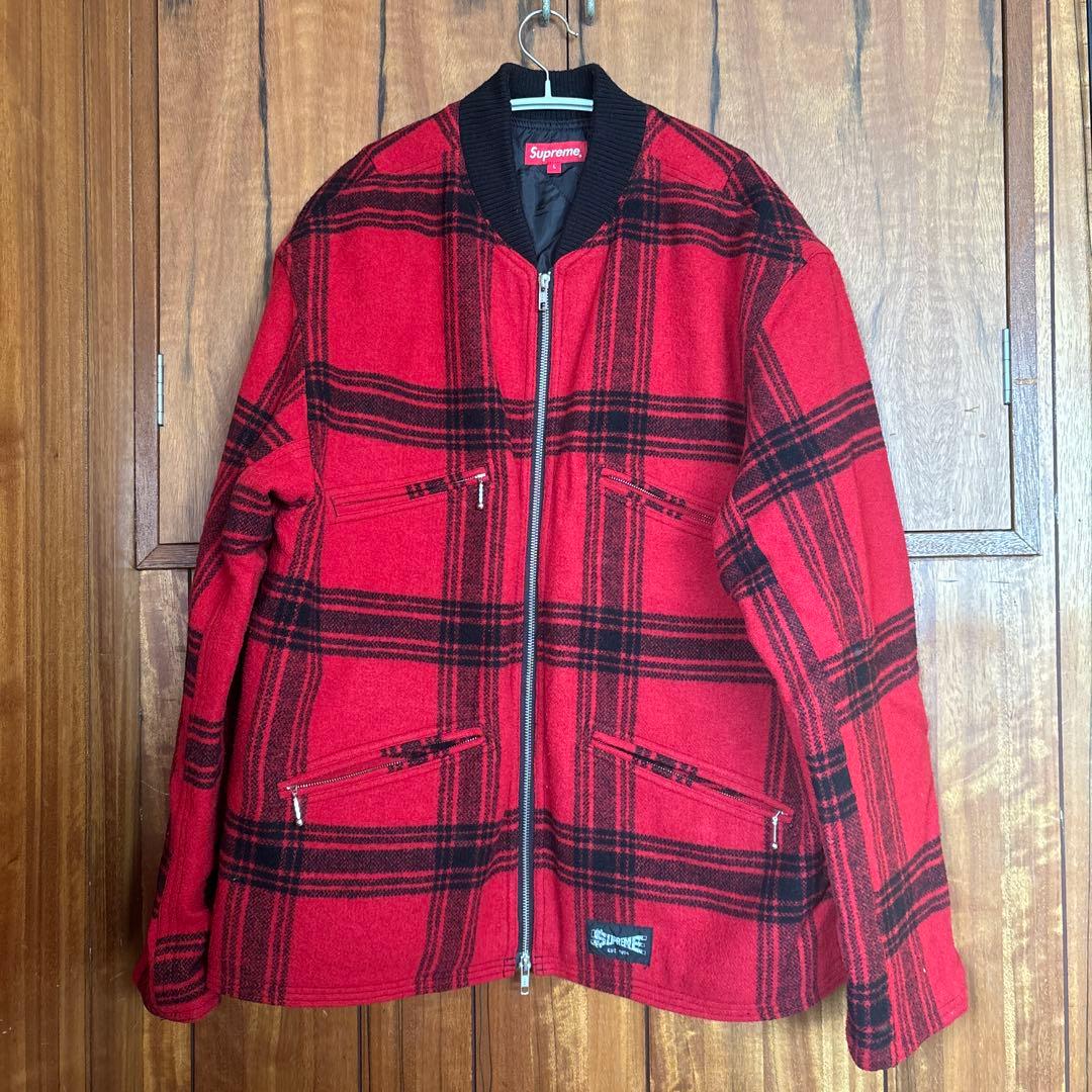 Supreme チェック柄 ジップアップジャケット 楽天市場】Supreme（柄チェック）（コート・ジャケット｜メンズ