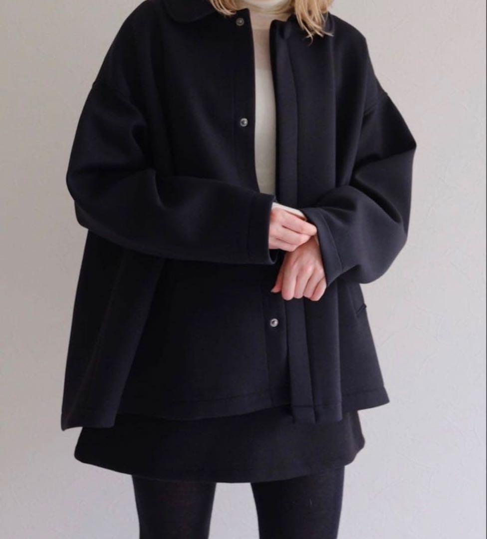 ella selectshop tent punch jacketブラック完売
