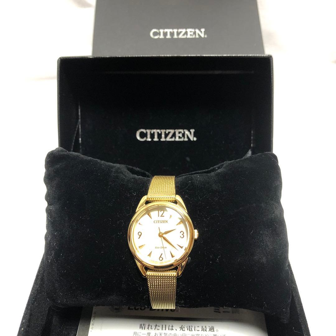 【新品未使用】CITZEN シチズン　エコドライブ　レディース腕時計 送料無料】 CITIZEN Eco-Drive レディース 腕時計 【ギフトラッピング