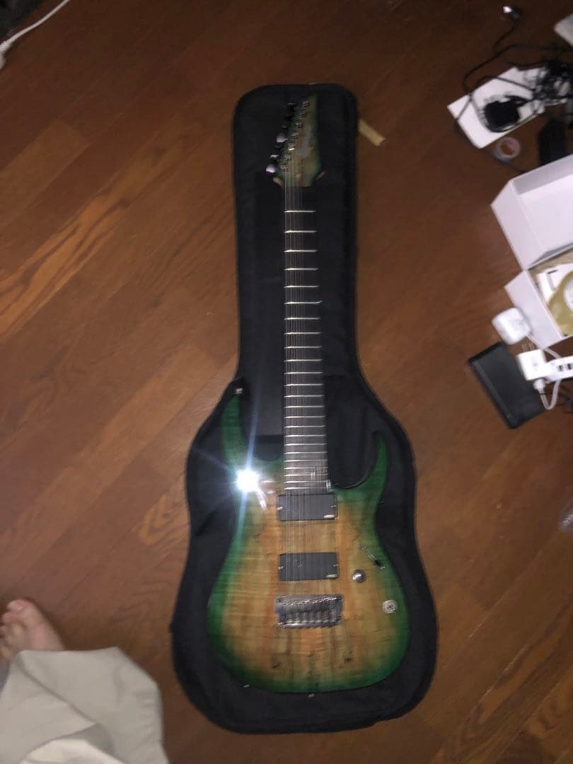 Ibanez RGIX27FESM 1P-01 7弦ギター フォトレビュー】 Ibanez Iron Rabel RGIX27FESM 7弦エレキギター