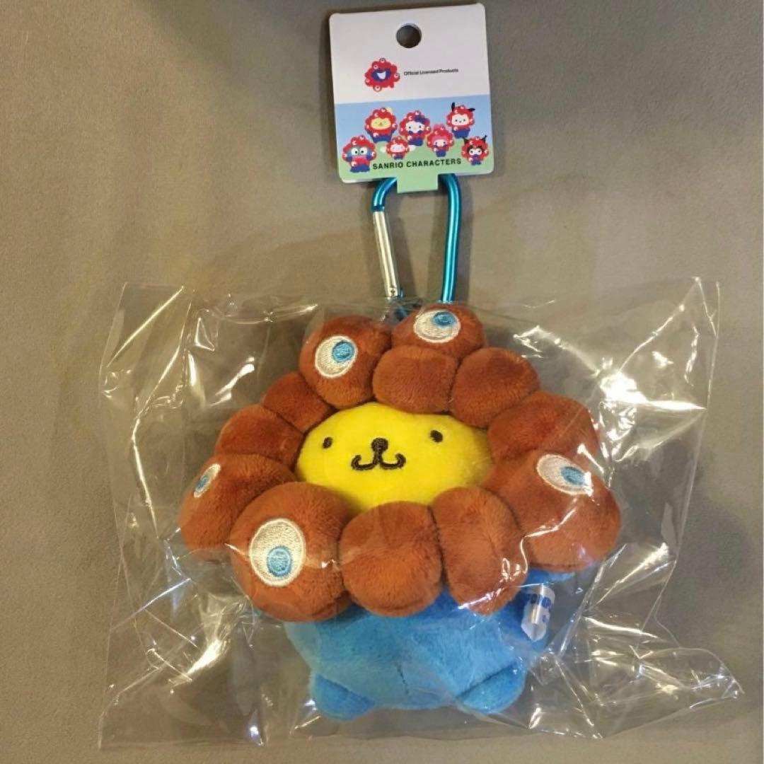 サンリオ　万博　ミャクミャク　ぬいぐるみ　キーホルダー　会場限定　ポムポムプリン ポムポムプリン EXPO2025 ミャクミャク なりきりぬいぐるみBC - Meccha