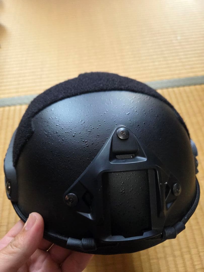 ZRHKX FASTスタイルヘルメット 黒 ケブラー