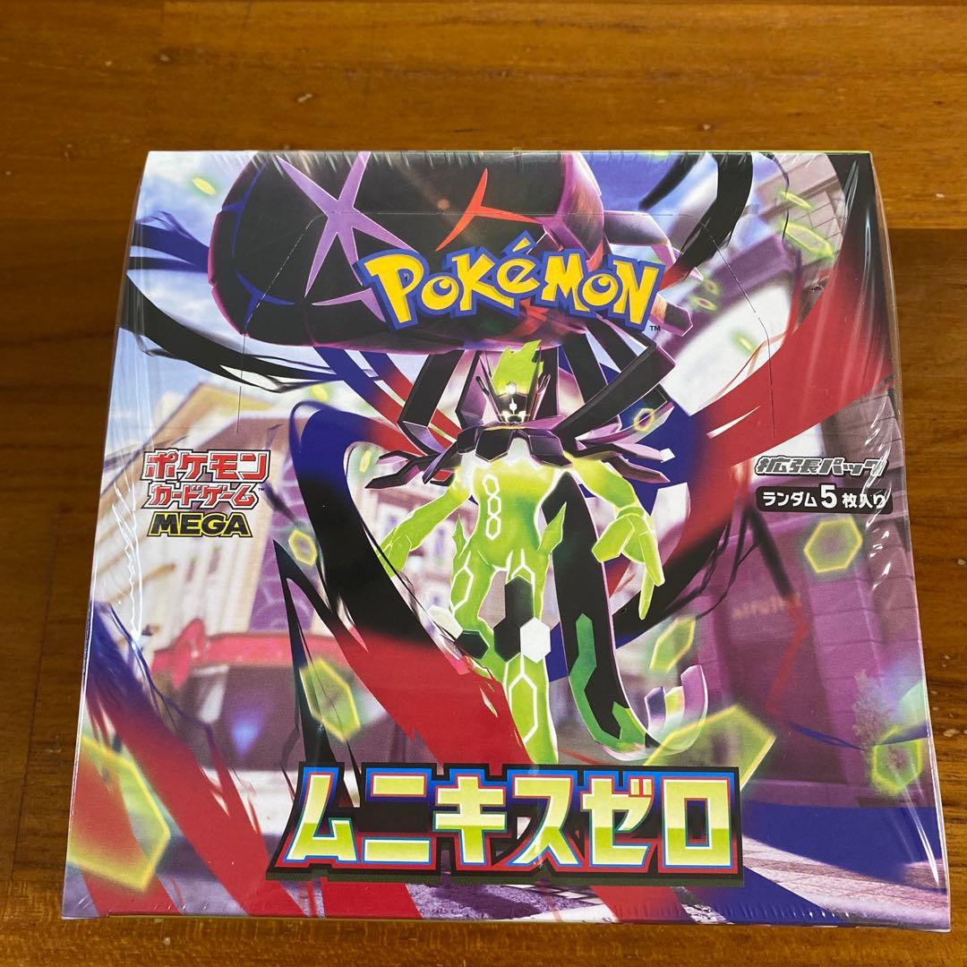 ポケモンカードゲーム MEGA ムニキスゼロ 1BOX シュリンク付き ポケカ