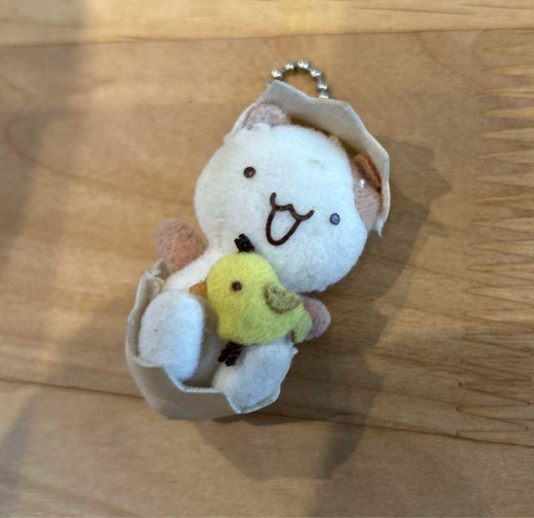 ポムポムプリン　マフィン　マスコット　キーチェーン　ミニぬいぐるみ　ひよこ サンリオ ニコぬいキーホルダー ポムポムプリン&マフィン ぬいぐるみ