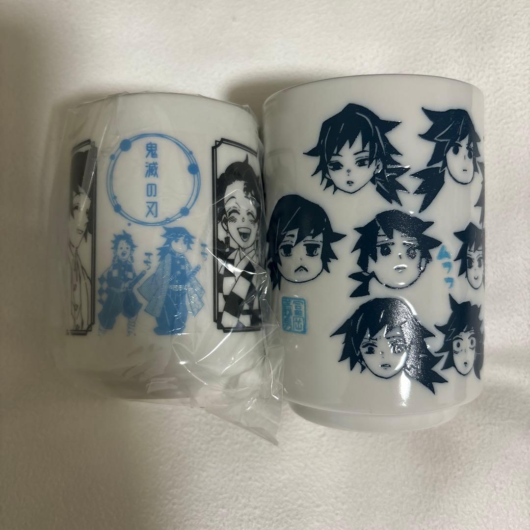鬼滅の刃 痣発現湯のみ　へんてこ顔湯のみ