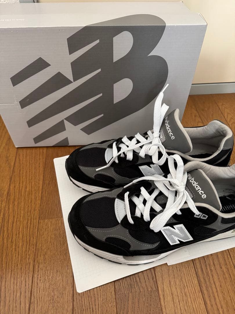 New Balance D992BK ブラック/ホワイト スニーカー New Balance（ニューバランス） スニーカー U992BK Made in USA 992