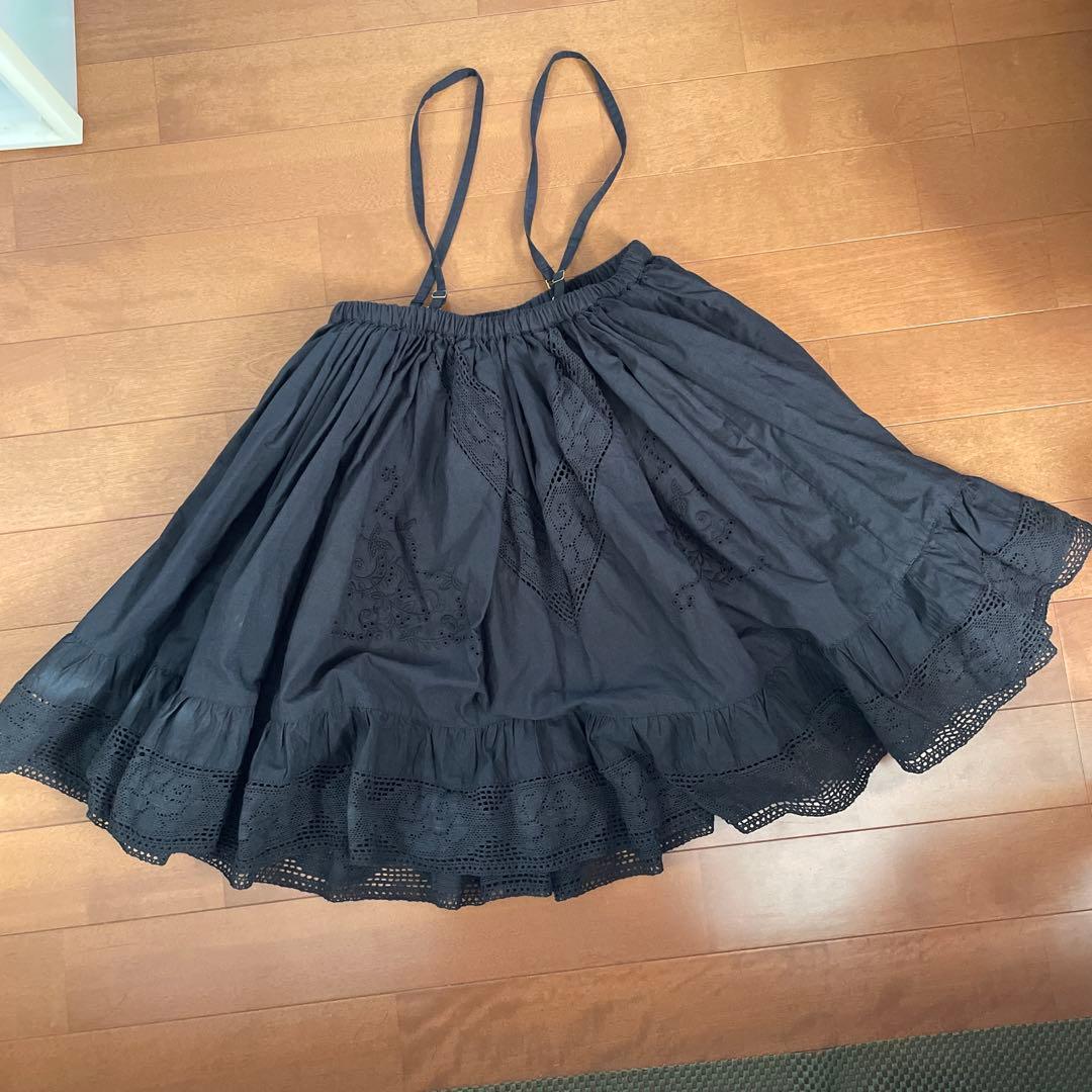 crinkle crinkle crinkle キャミソール　黒　2way crinkle crinkle crinkle（クリンクル クリンクル クリンクル