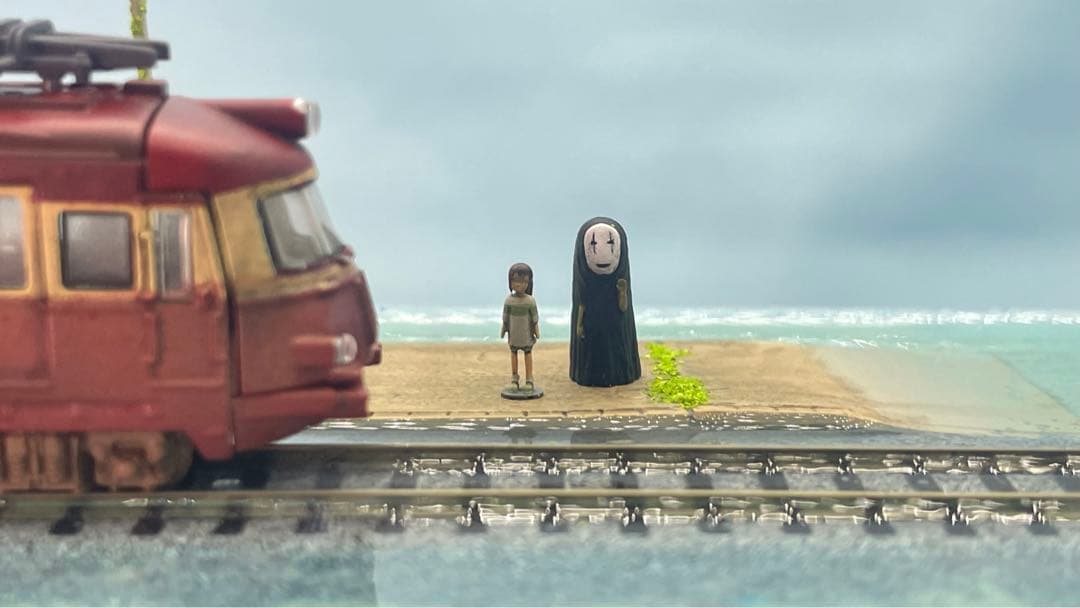 千と千尋の神隠し風　海原鉄道　ジオラマ 千と千尋の神隠し風 海原鉄道 ジオラマ - メルカリ