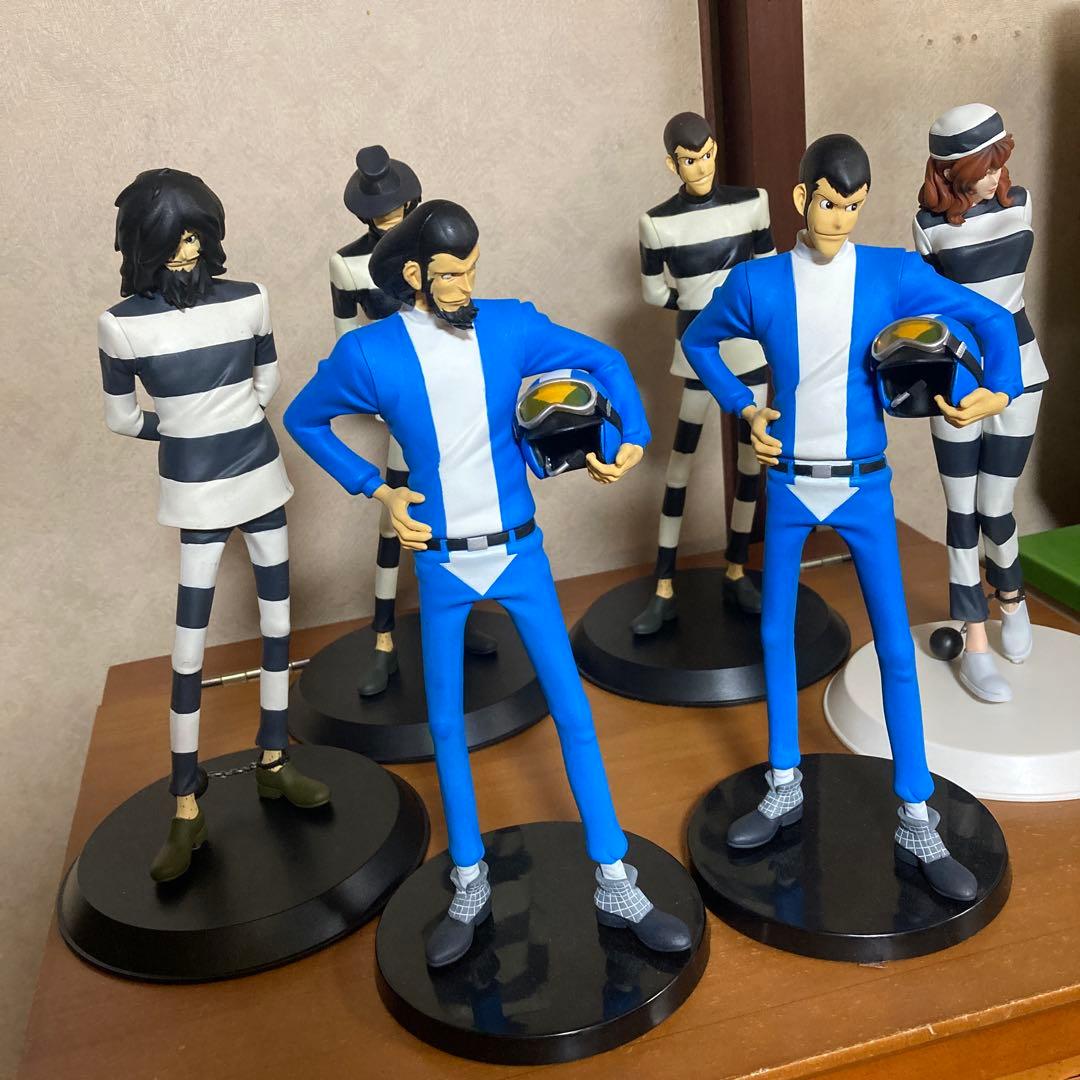 ルパン三世 DX組立式スタイリッシュフィギュア まとめ売り 開封品】ルパン三世 DX組立式スタイリッシュフィギュア 5体セット