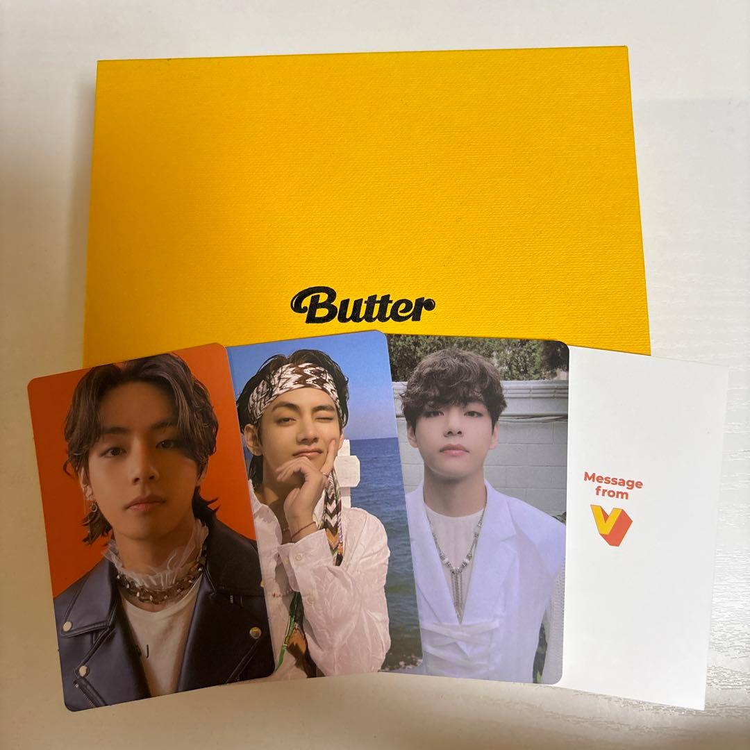 BTS Butter テテ テヒョン トレカ 公式 アルバム 特典トレカ - メルカリ