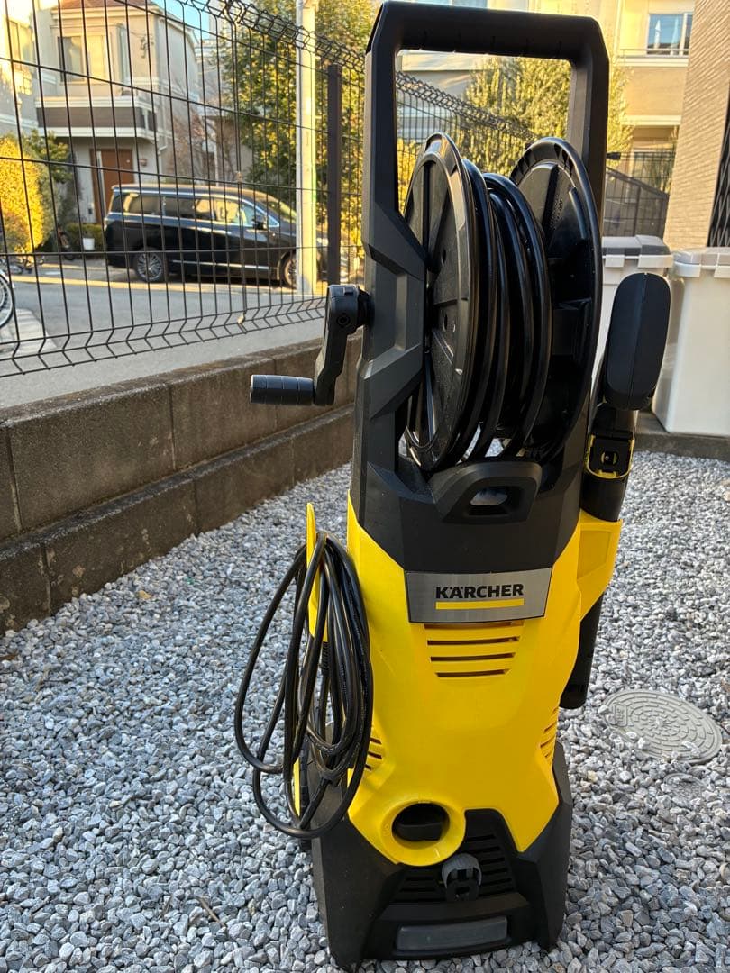 【売却予約あり】KARCHER 高圧洗浄機本体　ケルヒャーk3 ホースリール 楽天市場】【40Mリール巻き】 ケルヒャー Kシリーズフックタイプ互換