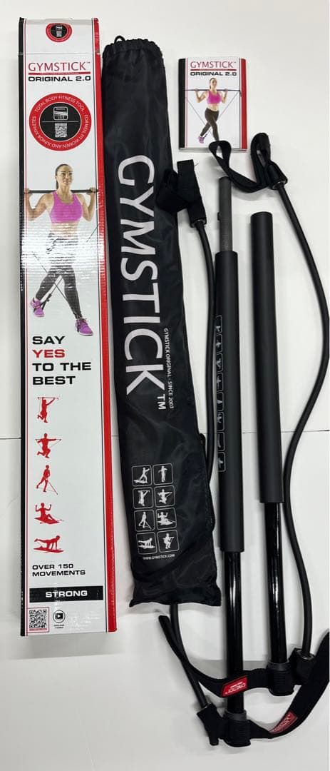 GYMSTICK ORIGINAL 2.0 トレーニングチューブ 楽天市場】ジムスティック オリジナル（スティック＆チューブ