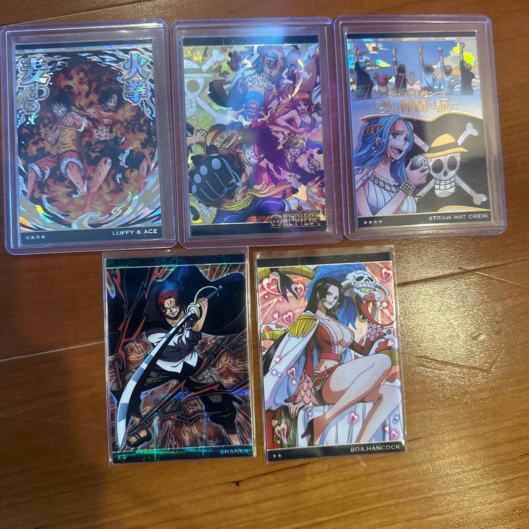 ワンピースカードウエハース バラ売り可 二重スリーブローダー付き ワンピース 大海賊 シールウエハース SW12-30 SP ルフィ／ドラゴン