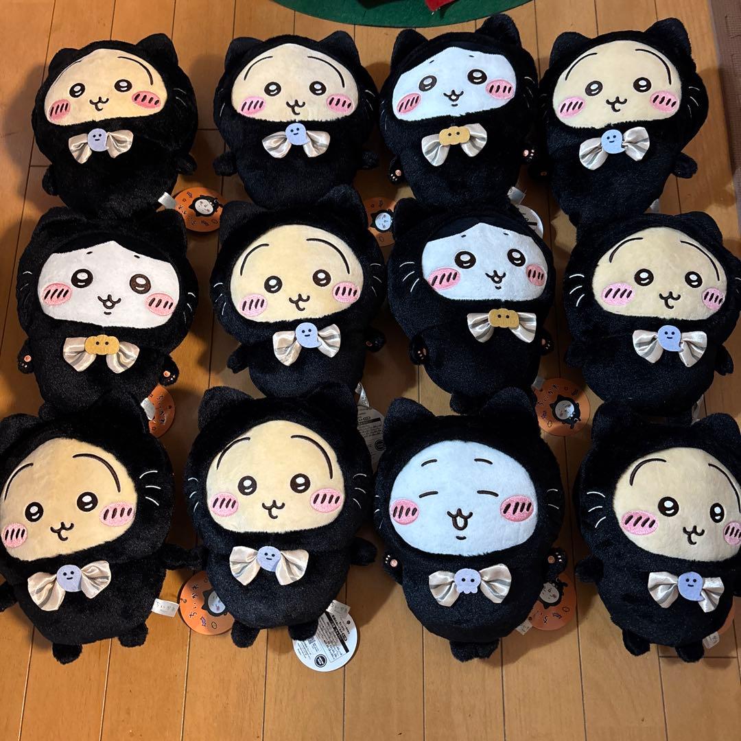 ちいかわ黒猫ぬいぐるみ　12個まとめ売り　送料込 予約】ちいかわ 黒猫のマスコット（ちいかわ）【2024年10月中旬より