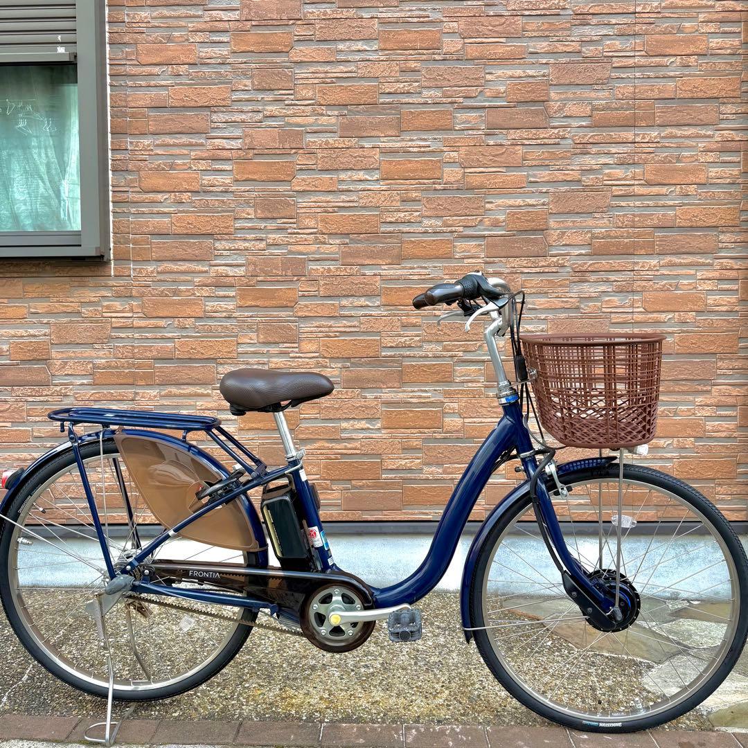 楓　新品部品多数 ブリヂストン フロンティアロイヤル 2018 電動自転車