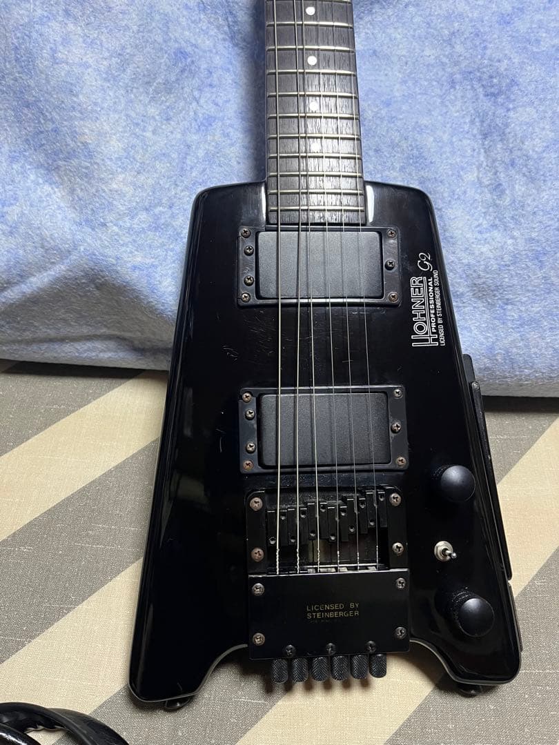 ギター Hohner G2 non-tremolo Hohner Steinberger G2 Tremolo Headless Guitar - Evolution Music