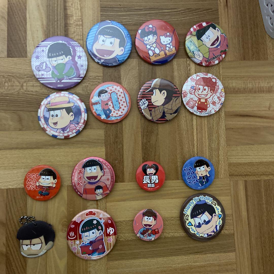 おそ松さん缶バッジ キーホルダー 新品おそ松さん キーホルダー・缶バッジ 11個セット - メルカリ
