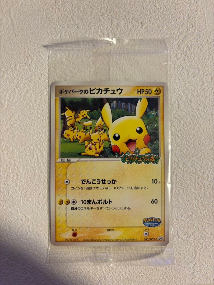 ポケパークのピカチュウ PROMO PCG-Pプロモカード 043/PCG-P