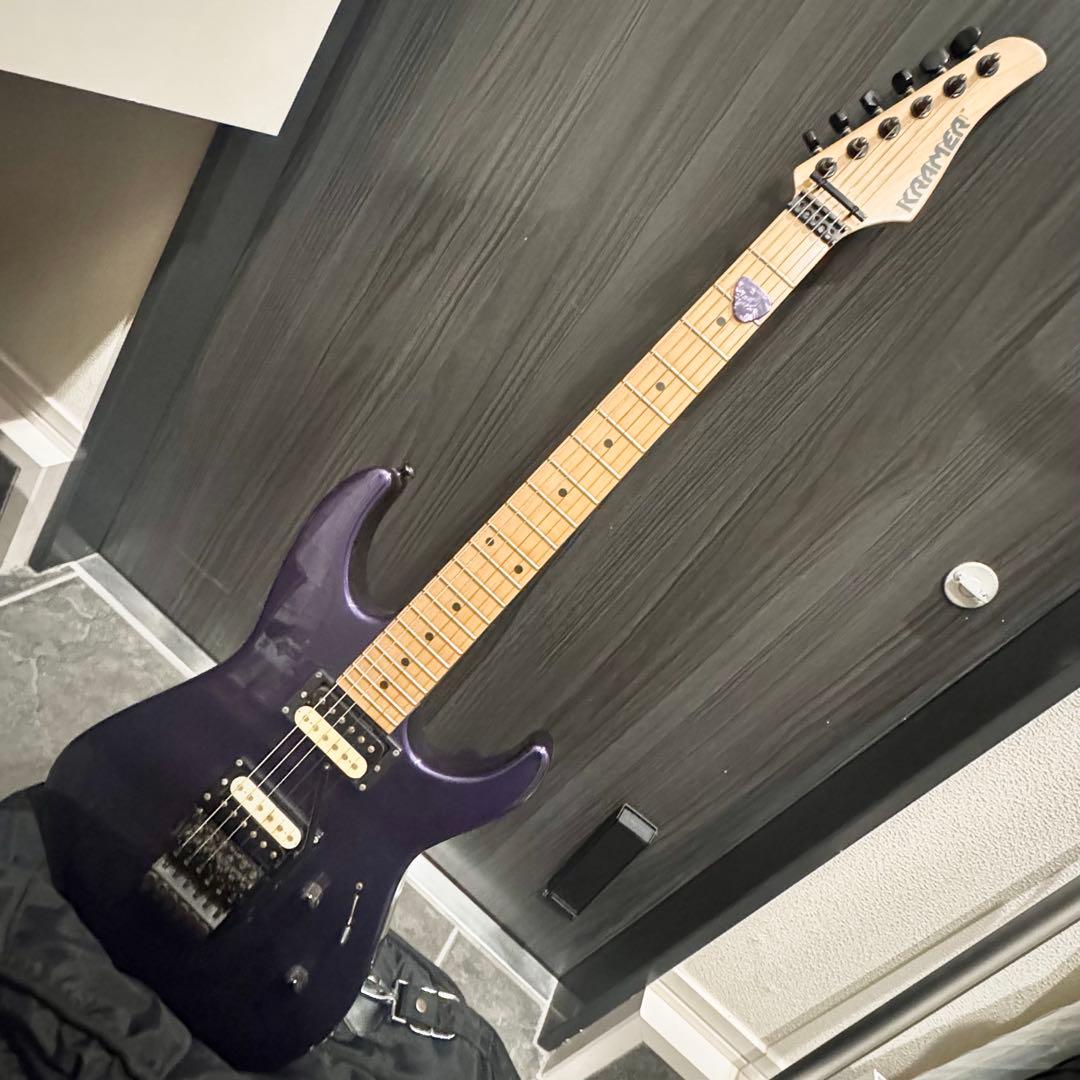 内部メンテ済 kramer エレキギター FLOYDROSE トレモロ システム