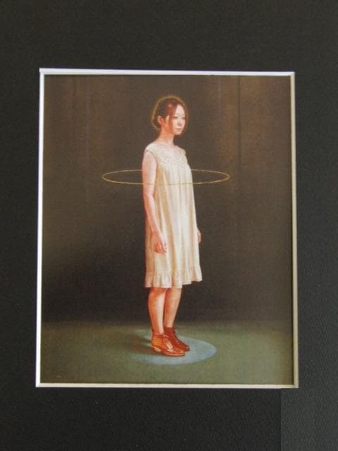 金子ひろし、【立てる】、希少な限定額装用画集画、新品高級額 額装付 金子 國義、オルぺウス、厳選、希少画集・額装画、人気作品、アート