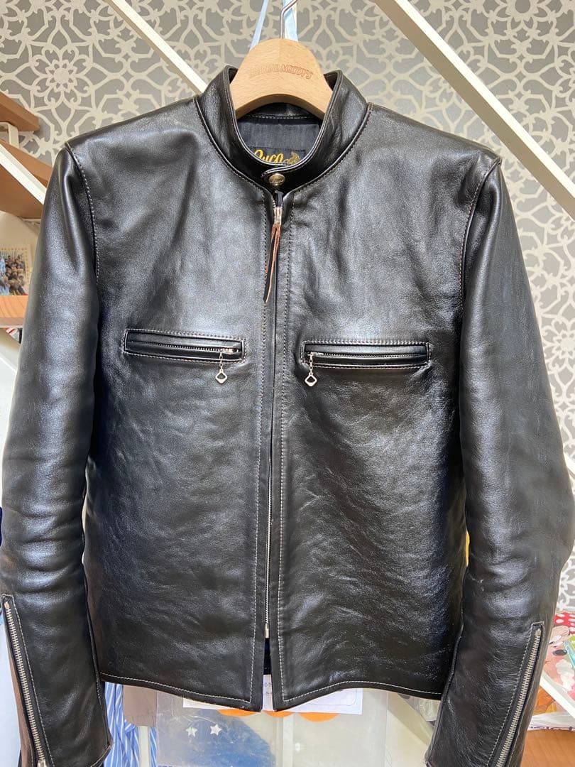 クリスマス限定値下げ　【美品】Buco J-100 サイズ36 茶芯モデル THE REAL McCOY'S - BUCO J-100 36 茶芯 馬革の通販 by ラッツ's shop