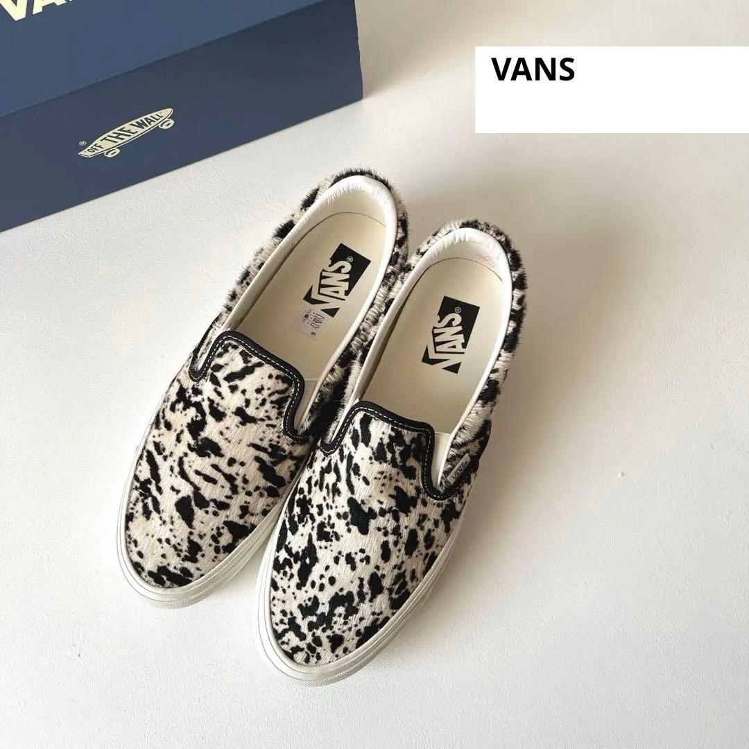 【完売・新品】VANS PREMIUM Slip-onポニー28.5スリッポン