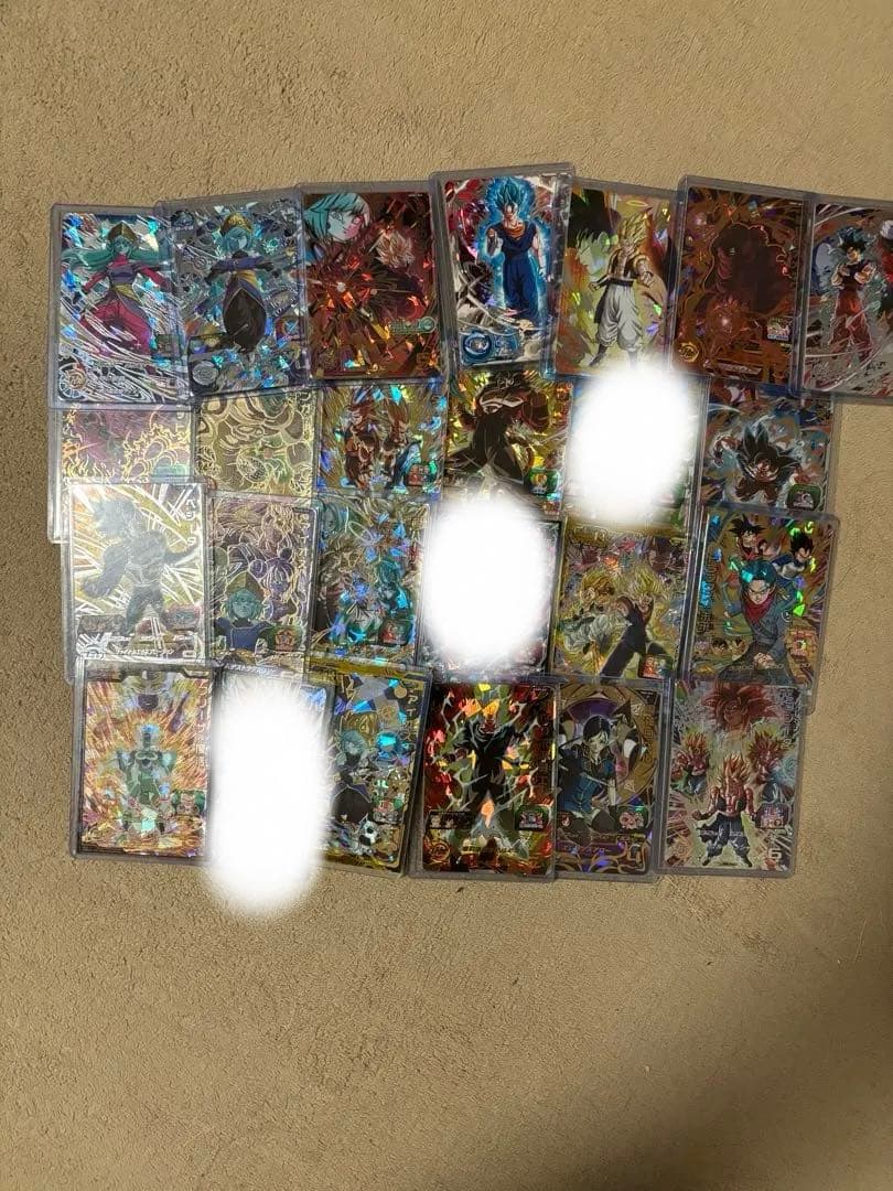 ドラゴンボールヒーローズ引退品 フリマアプリで購入した元値40万円超え引退品の中身が豪華すぎてやばい