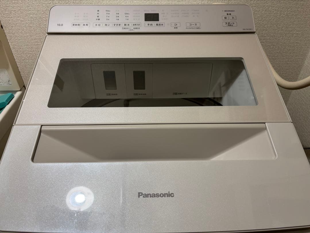 Panasonic 縦型洗濯機 本体10kg 2023年製