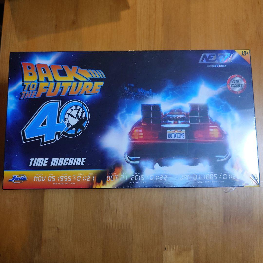 BTTF デロリアン 40周年 シルバーメッキver
