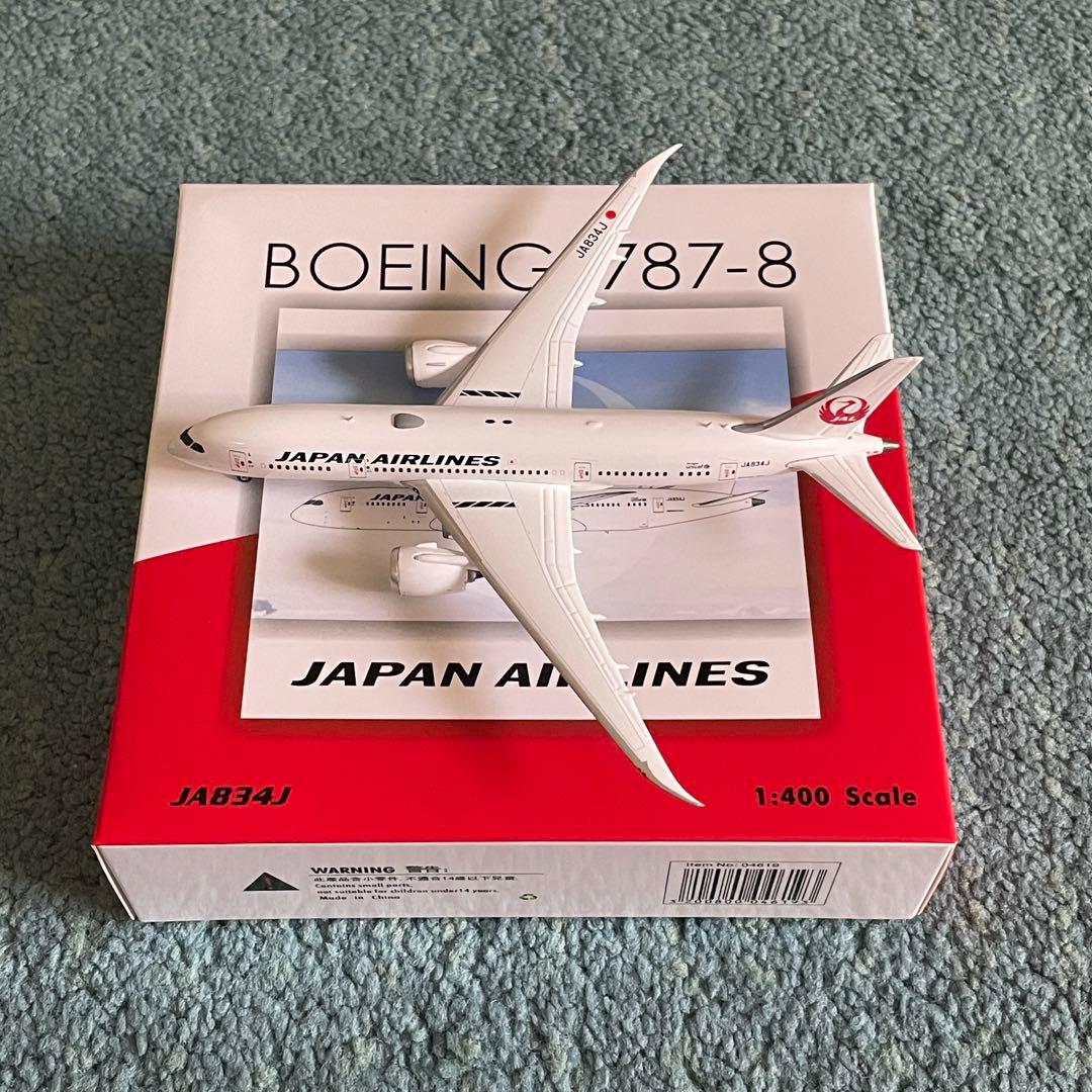 JAL 787-8 日本航空 JA834J ph 1:400 JAL 787-8 日本航空 JA834J ph 1:400 - メルカリ