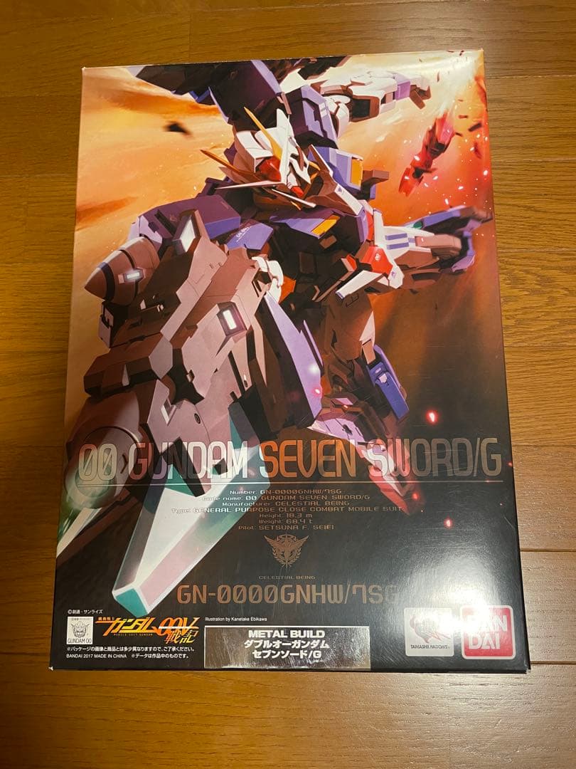 【開封済】LBUILD ガンダム ダブルオー SEVEN SWORD/G Amazon.com: Bandai Hobby MG 00 Gundam Seven Sword/G Gundam 00