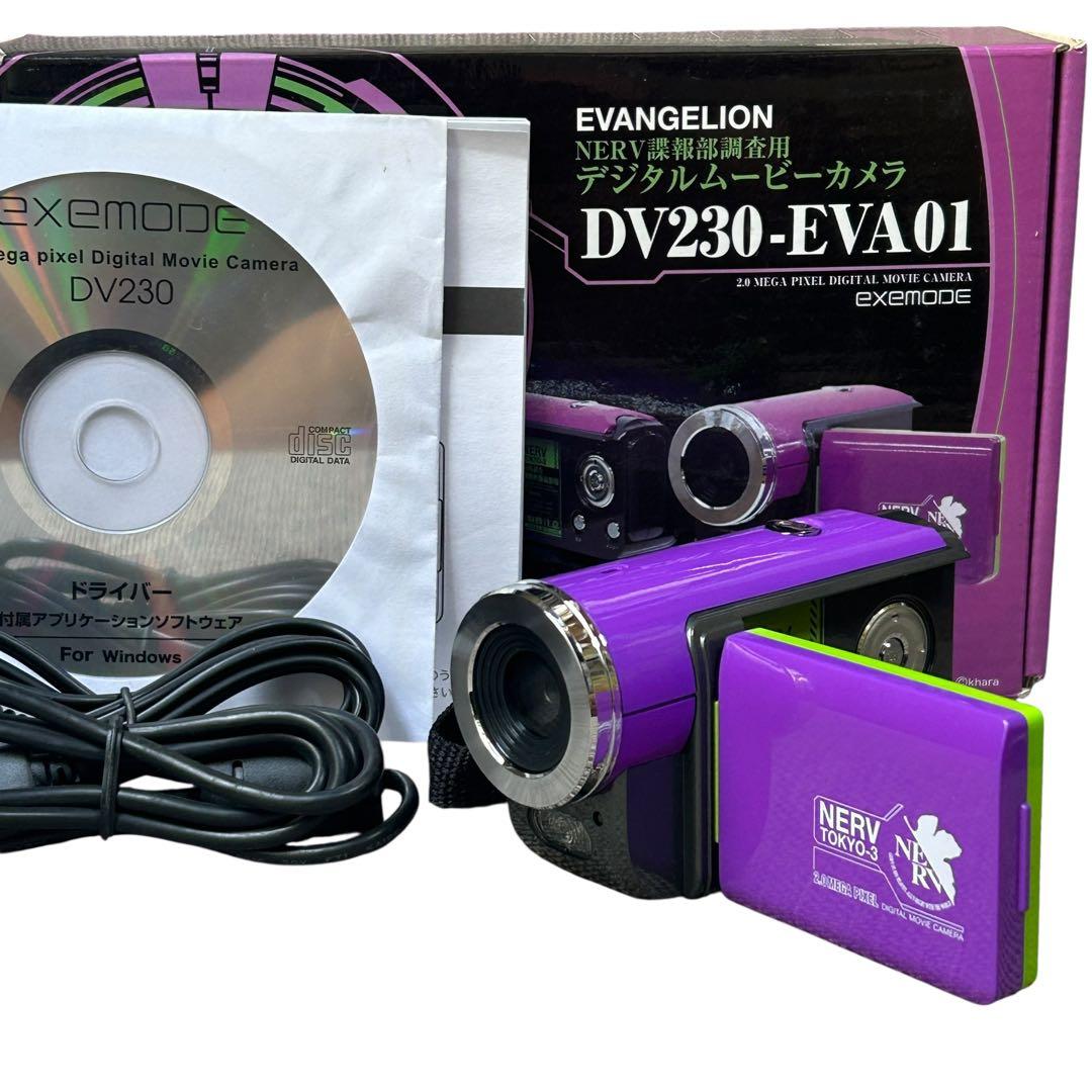 美品　付属品完備　エヴァンゲリオン DV230-EVA01 ビデオカメラ
