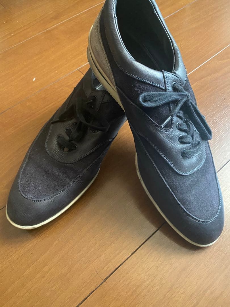 JOHN LOBB スニーカー　　7 1\2 E JOHNLOBBParisBespokeBrownCalfL