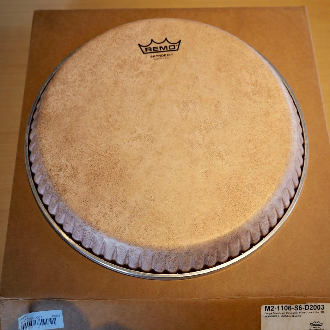 REMO SKYNDEEP® コンガドラムヘッド 11.6インチ Amazon.com: Remo Symmetry Skyndeep Conga Drumhead - Calfskin