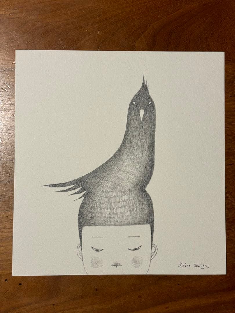 越後しの　鉛筆画 ❤︎」越後しの | GALLERY ECHIGO