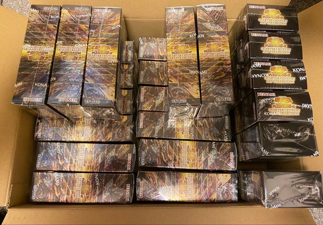 遊戯王OCG クオーターセンチュリーアートコレクション シュリンク付き23BOX コナミデジタルエンタテインメント ☆ ボックス ☆遊戯王 日本語版
