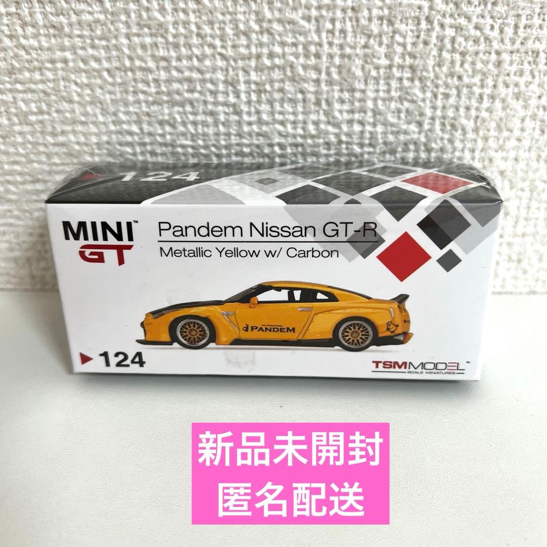 MINIGT 日産 GT-R R35 PANDEM No.124 ミニカー MINI GT (ミニジーティー) ダイキャストカー Pandem Nissan GT-R R35